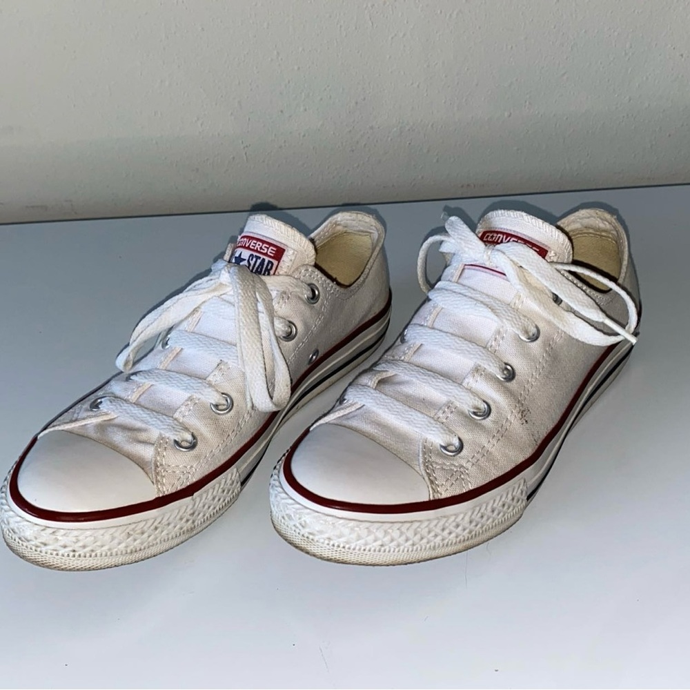 Converse New All Stars, white. Girls size 3.